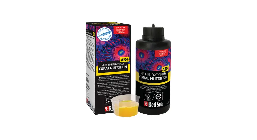 Red Sea Reef Energy Plus Complete All-in-one Coral Food User Manual