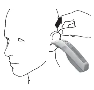 Insert the sensor tip