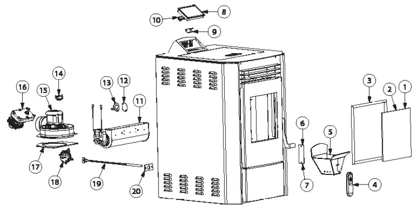 US-Stove-Company-US5513-Pellet-Stove-50-lb-Hopper-20