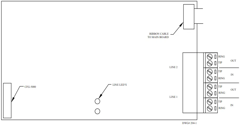 POTTER DACT-5000 Digital Alarm Communicator Transmitter 1