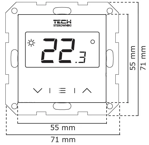 TECH-CONTROLLERS-EU-F-8z-Wireless-Room-Regulator-With-Humidity-Sensor-FIG-7
