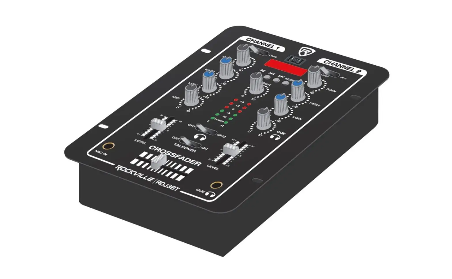 Rockville Compact 2 Channel Dj Mixer With Bluetooth Rdj3bt Owner's Manual Rockville Compact 2 Channel Dj Mixer With Bluetooth Rdj3bt Owner's Manual