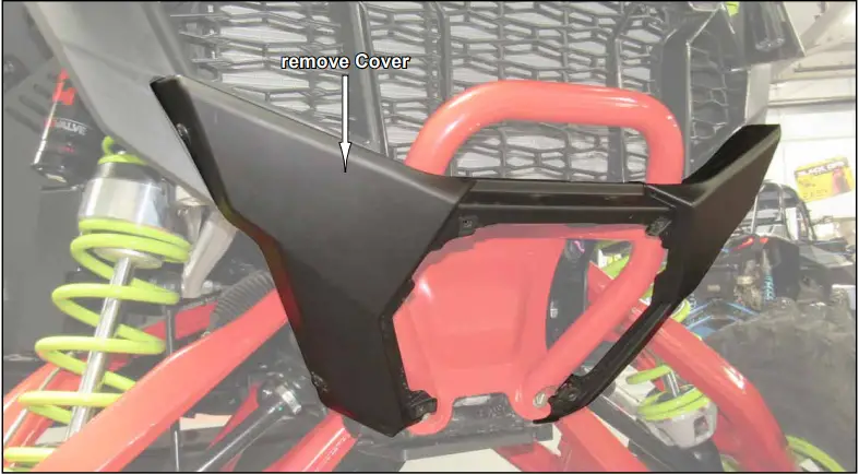 SUPERATV Polaris RZR Pro R Winch Mounting Plate B2