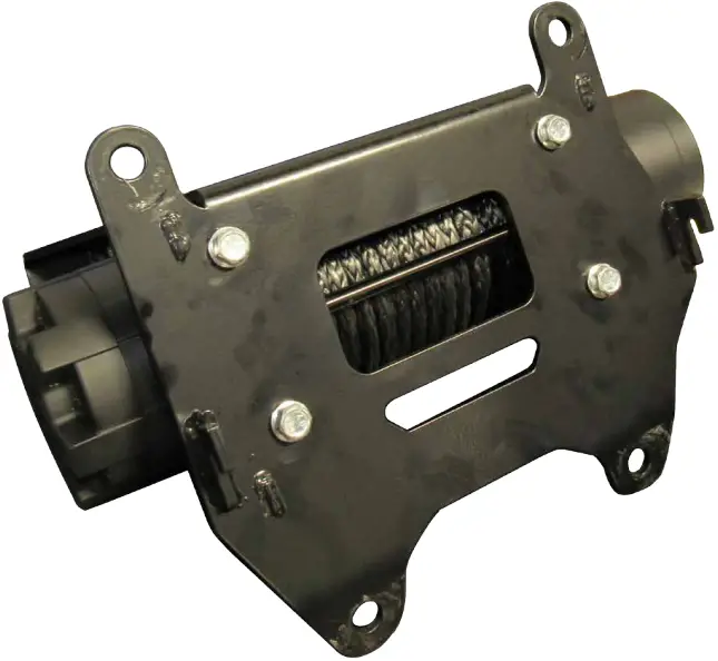 SUPERATV Polaris RZR Pro R Winch Mounting Plate B5