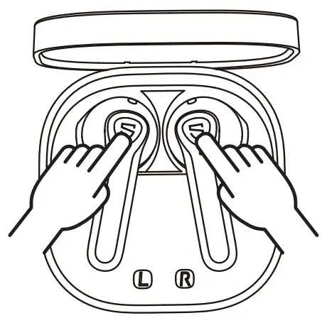 SOUNDPEATS QCC3040 TrueAir2 Wireless Earbuds - Factory Reset