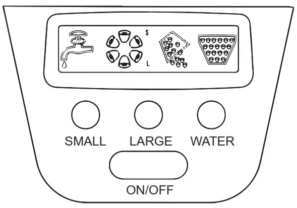 nutrichef PICEM75.6 Ice Maker & Dispenser - Control Panel Operation