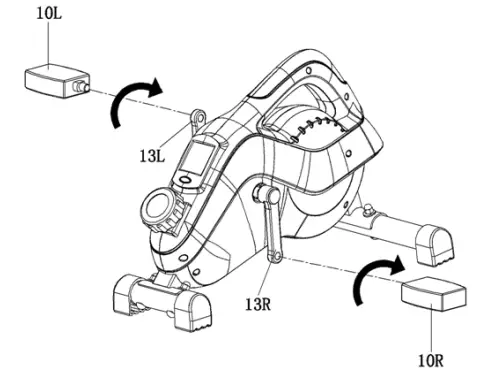 Kogan Magnetic Flywheel Mini Under Desk Pedal Bike Exerciser - ASSEMBLY2