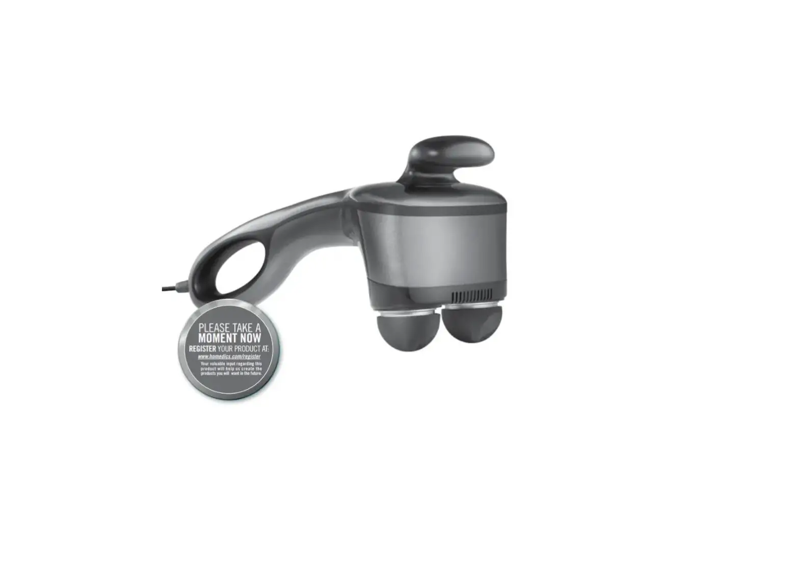 Homedics Hhp-500h Dual Temp Percussion Pro Instruction Manual And Warranty Information Homedics Hhp-500h Dual Temp Percussion Pro Instruction Manual And Warranty Information