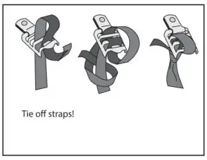 SARIS 1051 SENTINEL Trunk MOunt Bike Rack for 2 Bikes -FIGURE 13