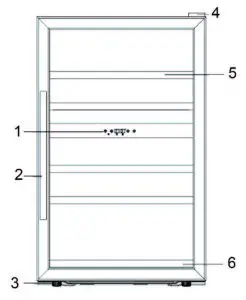 KLARSTEIN Wine Cooler BAROSSA 40D
