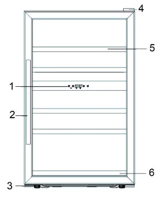 Klarstein Wine Cooler Barossa 40d User Manual