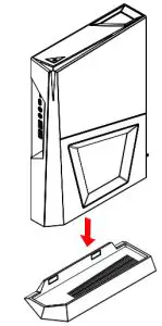 msi Personal Computer Trident B935-relocating the system