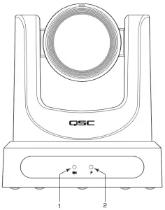 QSC Q-SYS NC Series Conference Camera - Front Panel