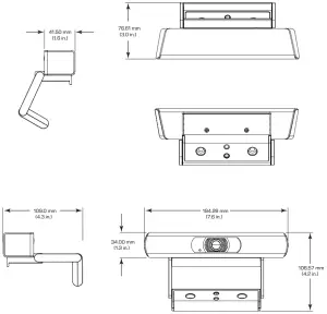 QSC Q-SYS NC Series Conference Camera -NC-110 ePTZ