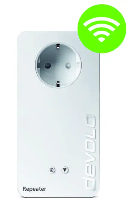 devolo 08772 WiFi Repeater+ ac logo