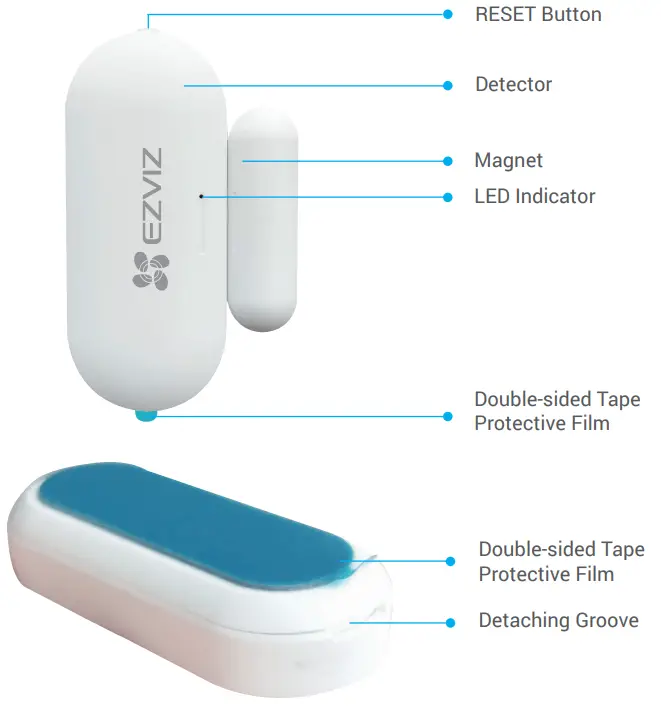 EZVIZ CST2C Open Close Sensor - Basics