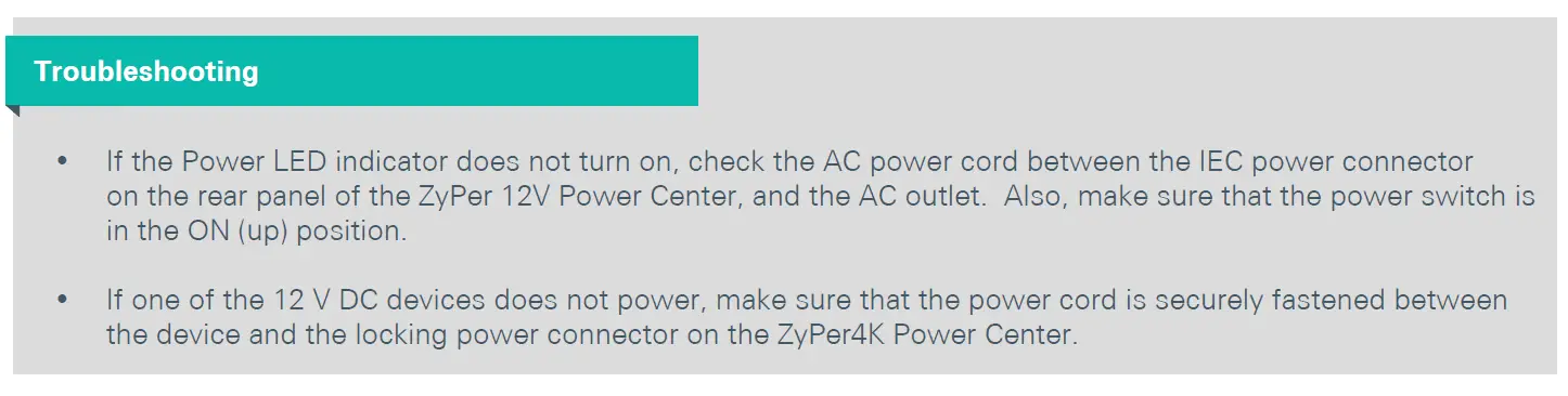 ZYPER4K 12V Rack Mount Power Center fig3