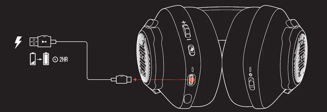 JBL Quantum 350 Wireless Headphone 07