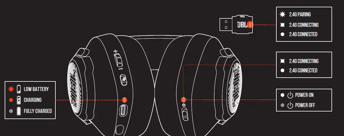 JBL Quantum 350 Wireless Headphone 08