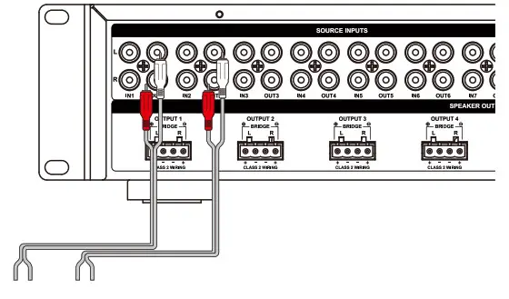 episode EA-RSP-2D-200 DSP Amplifiers- AUDIO INPUTS