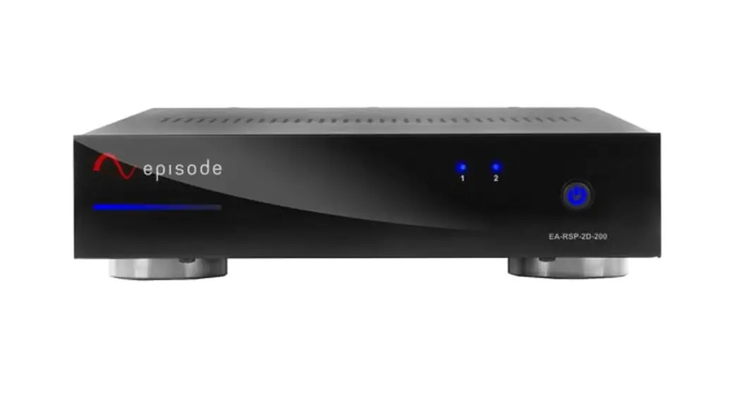 Episode Ea-rsp-2d-200 Dsp Amplifiers Installation Guide Episode Ea-rsp-2d-200 Dsp Amplifiers Installation Guide