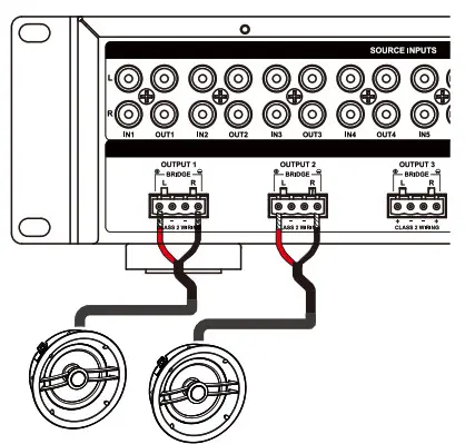 episode EA-RSP-2D-200 DSP Amplifiers- connect