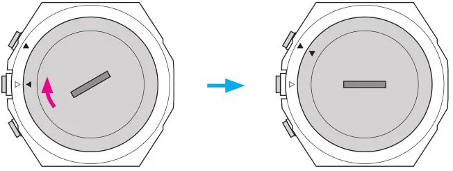 Citizen YF05 - Put on the case back aligning