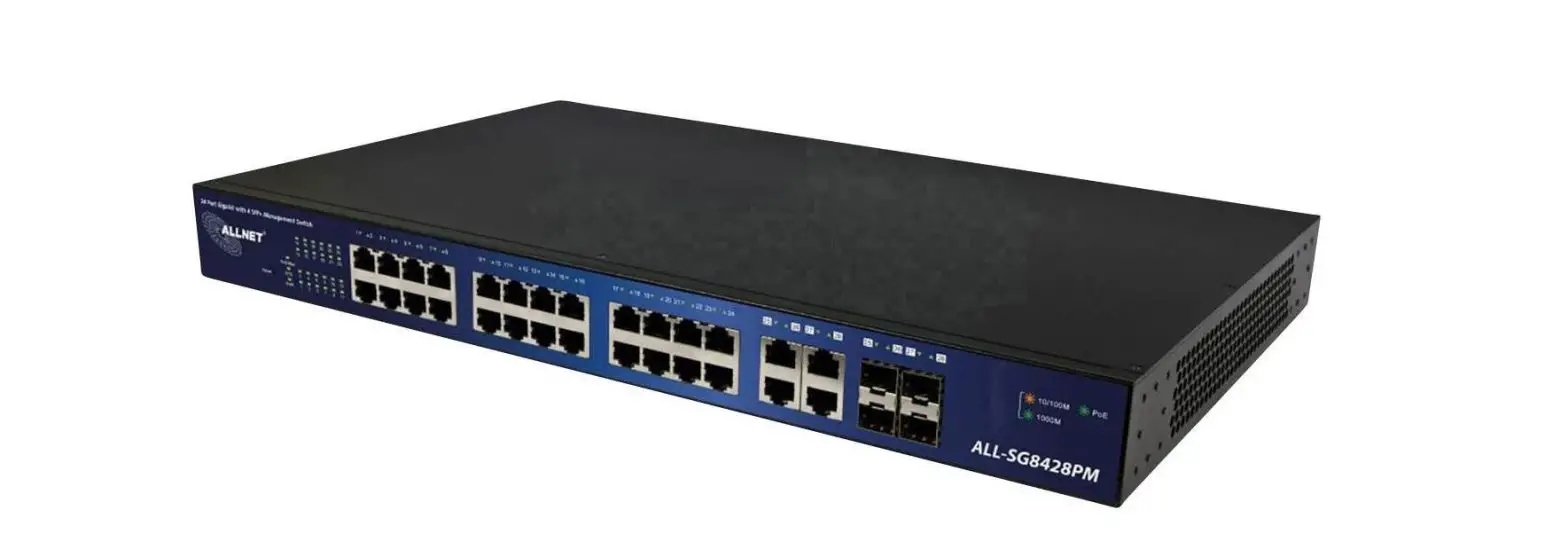 Allnet All-sg8618pm Network Switch 16 2 Ports Installation Guide Allnet All-sg8618pm Network Switch 16 2 Ports Installation Guide