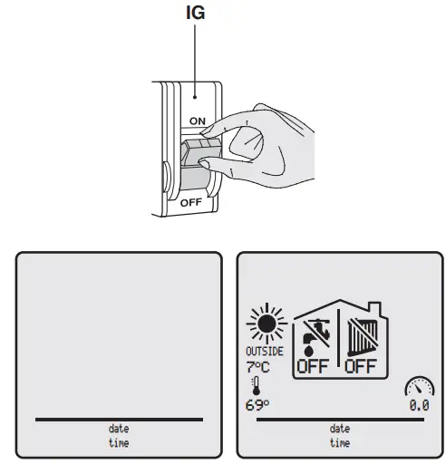BIASI 1027720040 Multiparva Cond H 115 Wall Mounted Condensing Gas Boiler - Display 11