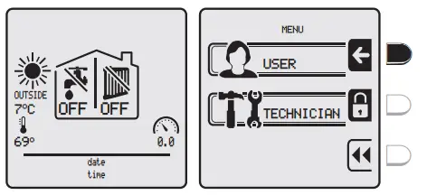 BIASI 1027720040 Multiparva Cond H 115 Wall Mounted Condensing Gas Boiler - Display 13