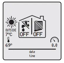 BIASI 1027720040 Multiparva Cond H 115 Wall Mounted Condensing Gas Boiler - Display 18