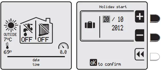 BIASI 1027720040 Multiparva Cond H 115 Wall Mounted Condensing Gas Boiler - Display 34