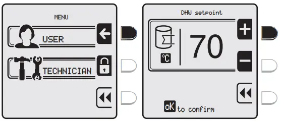 BIASI 1027720040 Multiparva Cond H 115 Wall Mounted Condensing Gas Boiler - Display 8