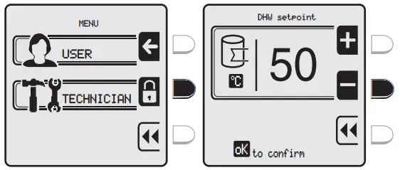 BIASI 1027720040 Multiparva Cond H 115 Wall Mounted Condensing Gas Boiler - Display 9