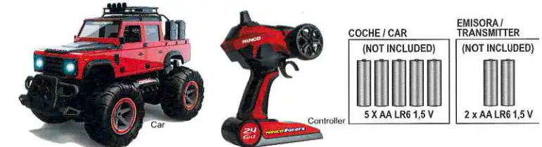 NINCO Racers NH93173 Overlander 1 14 2WD RC Electric Truck Car- Content