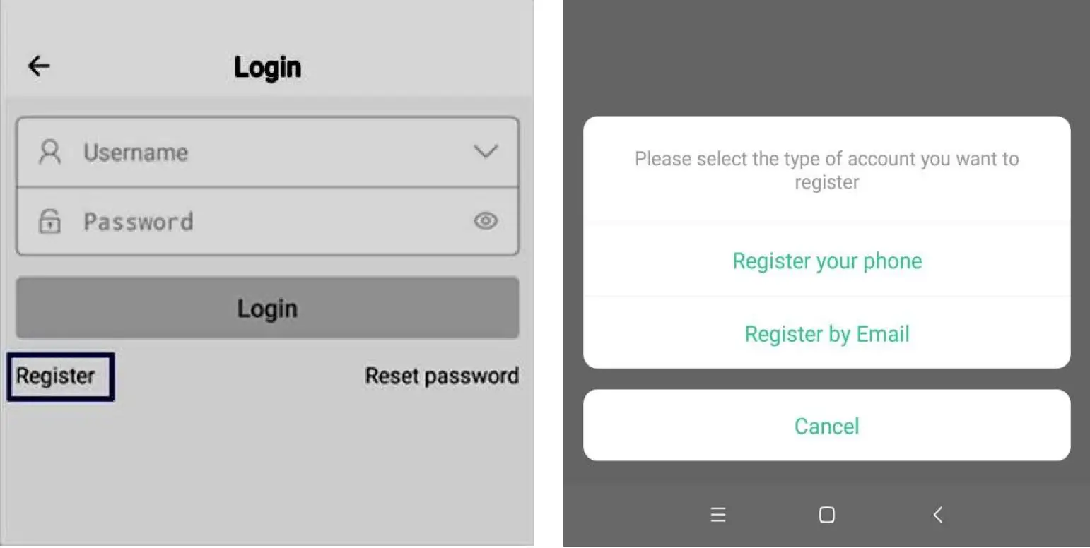 Register your Cloud Account
