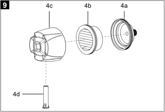Cleaning the air filter