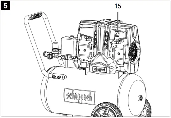 Installing the air filter