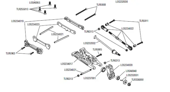 HORIZON-Losi-Tenacity DB Pro 4WD Desert-Bugg- Brushless-RTR-FIG-11