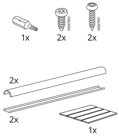 IKEA 504 395 88 SKYDRAG LED Lighting Strip - fig 1