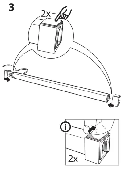 IKEA 504 395 88 SKYDRAG LED Lighting Strip - fig 9