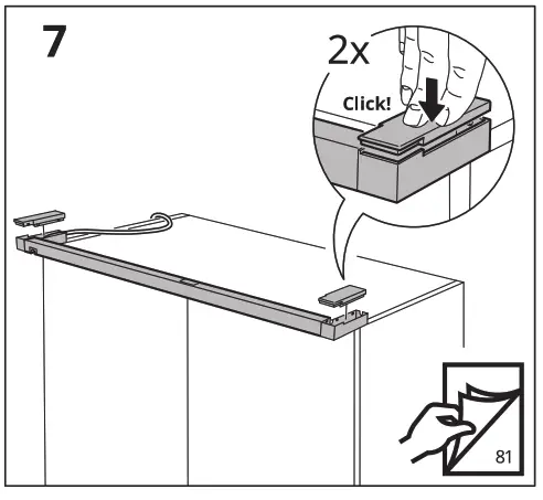 IKEA 504 395 88 SKYDRAG LED Lighting Strip - fig7896