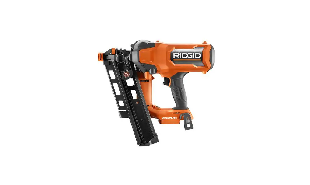 Ridgid R09894 18v Full Round Haed Framing Nailer User Manual