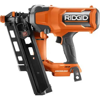 RIDGID R09894 18V Full Round Haed Framing Nailer image