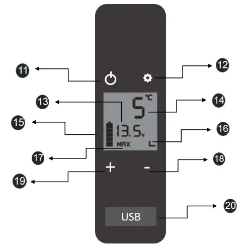 PLUG IN FESTIVAL IceCube 25 Compressor Cool Box - Display