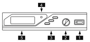 Wharfedale Aeroline Vocal Uhf Handheld Wireless Microphone System - Front panel