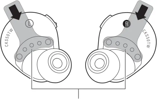 ATH-CKS50TW - Insulation seal