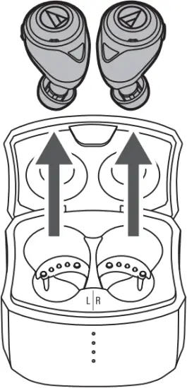 ATH-CKS50TW - Power on