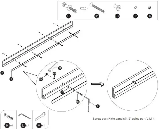 wampat MTS31502 Sliding Barn Door TV Stand for 70 Inch Flat Screen - 70 Inch Fla