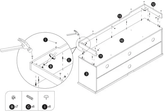 wampat MTS31502 Sliding Barn Door TV Stand for 70 Inch Flat Screen - 70 Inpch Flia